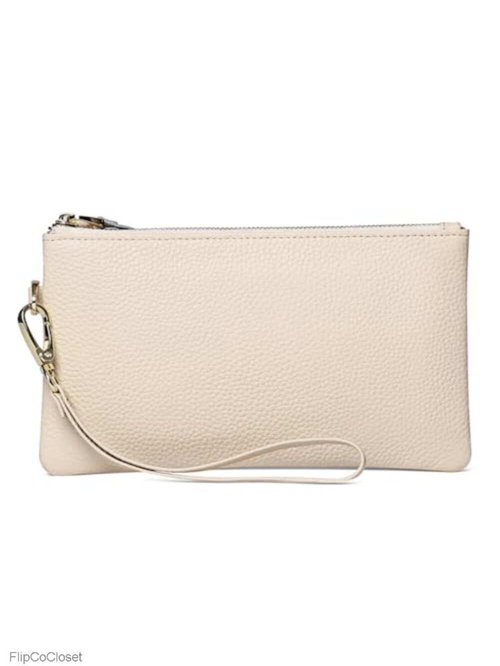 RFID Blocking Vegan Leather Wristlet Wallet Slim Card Holder Clutch